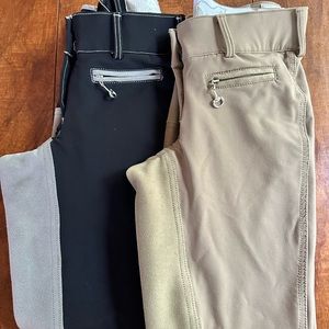 Goode Rider Breeches Pants, 2 pair, size 28L